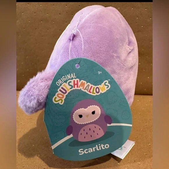 NWT 5” Scarlito the Owl Squishmallow - Picture 6 of 6